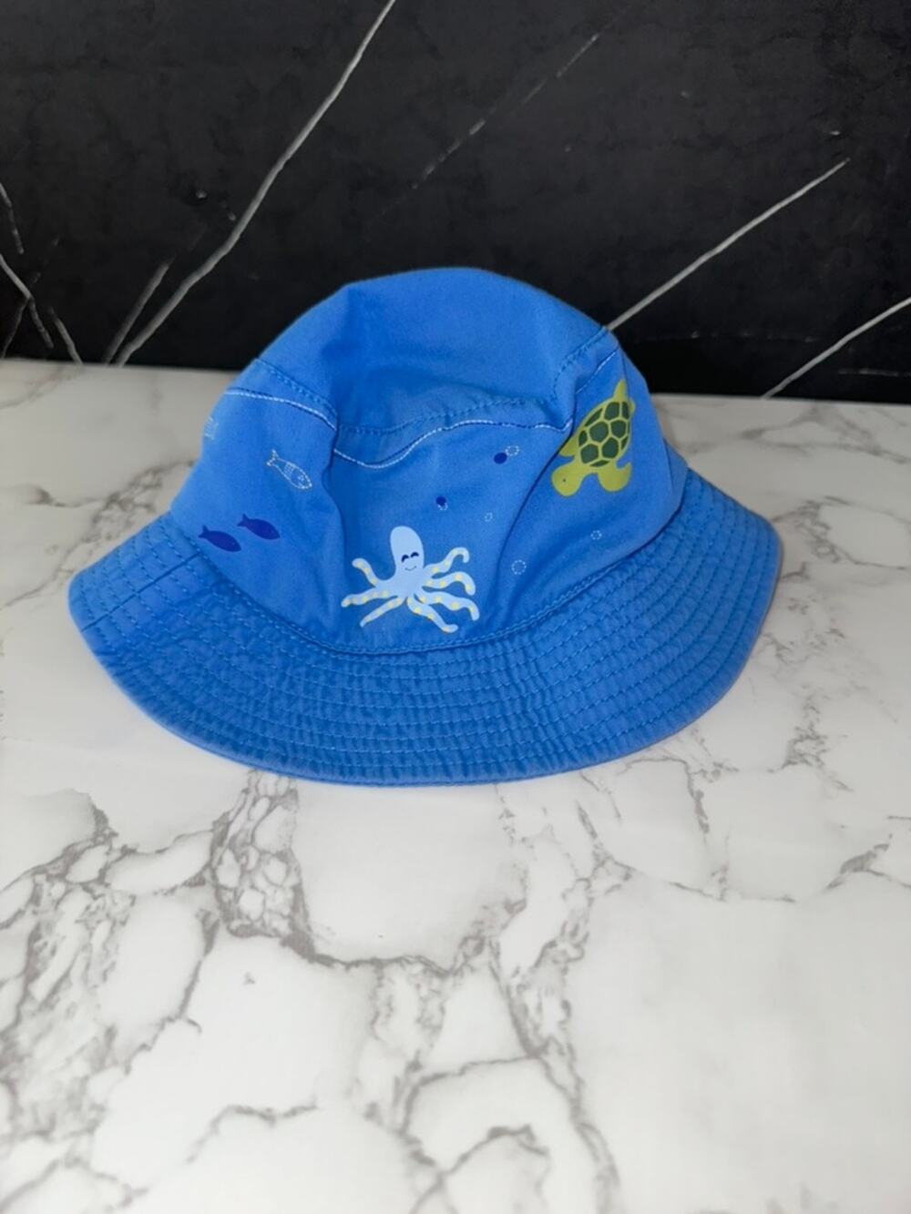 Gap Kids Blue Boys Bucket Sun Hat | Infant